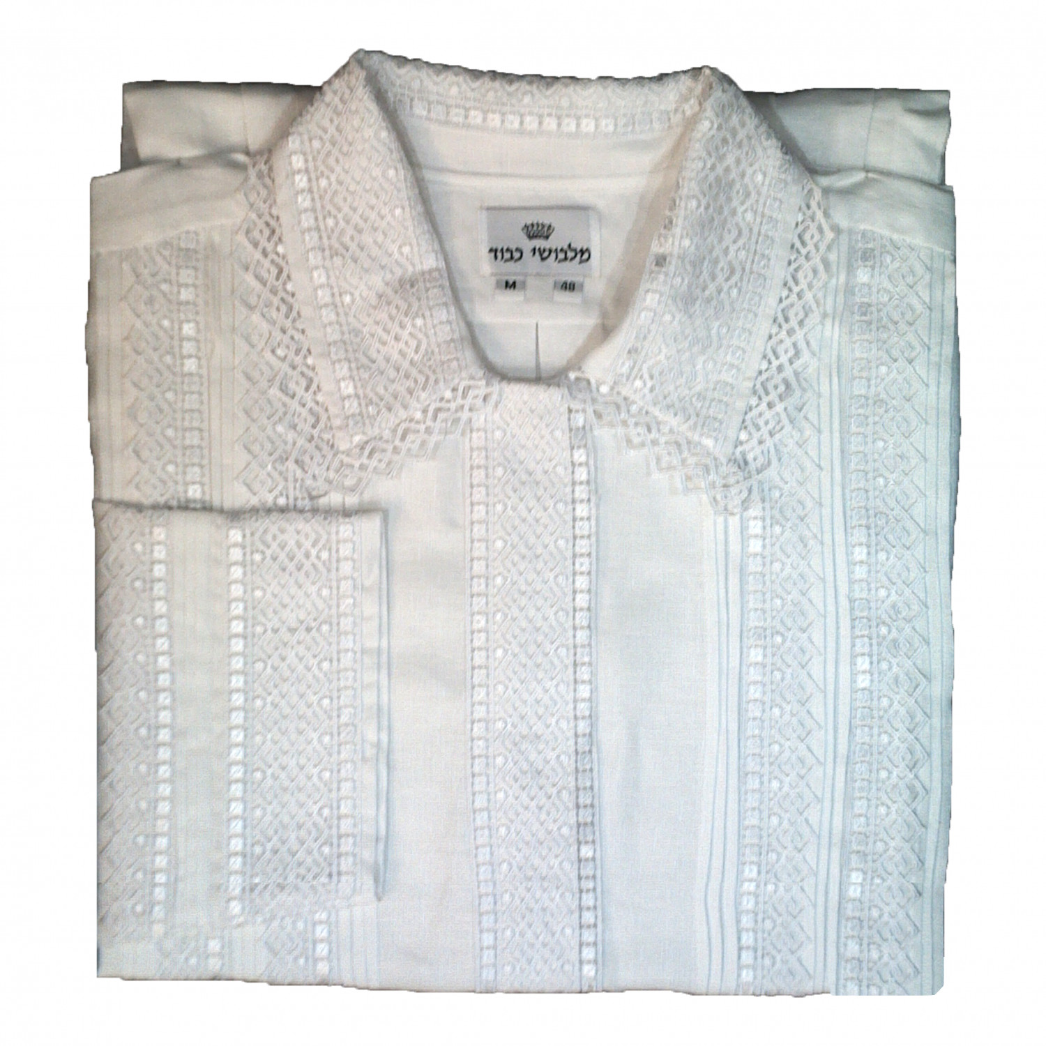 Kittel - Diamond Cross with Boxes Lace Design