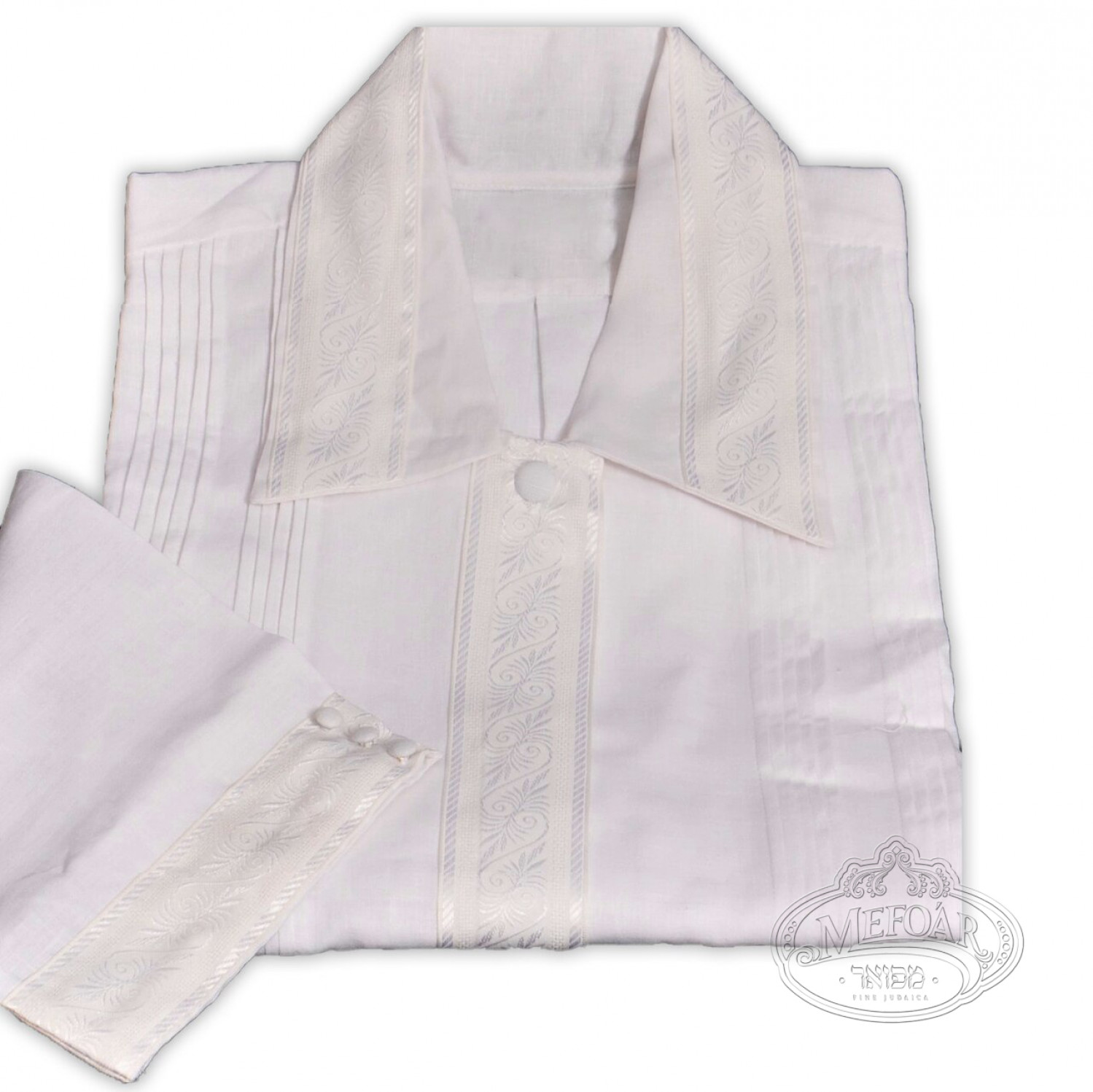 Kittel - Pleated Ribbon Trim