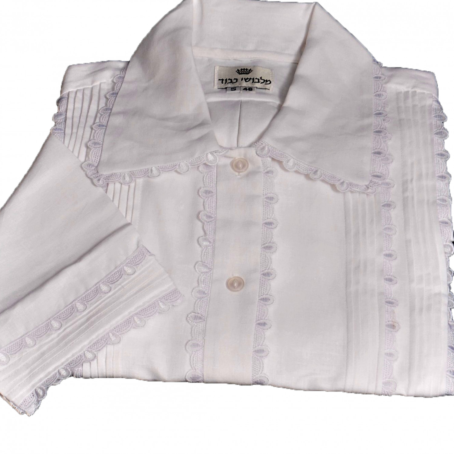 Kittel - Pleated Trim Traditional Design