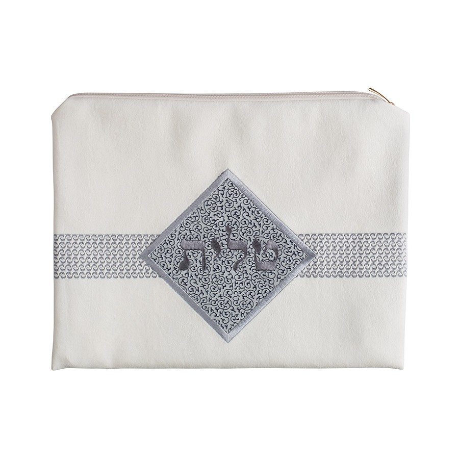 Tallis Bag Design KT 3030 - White Suede Look