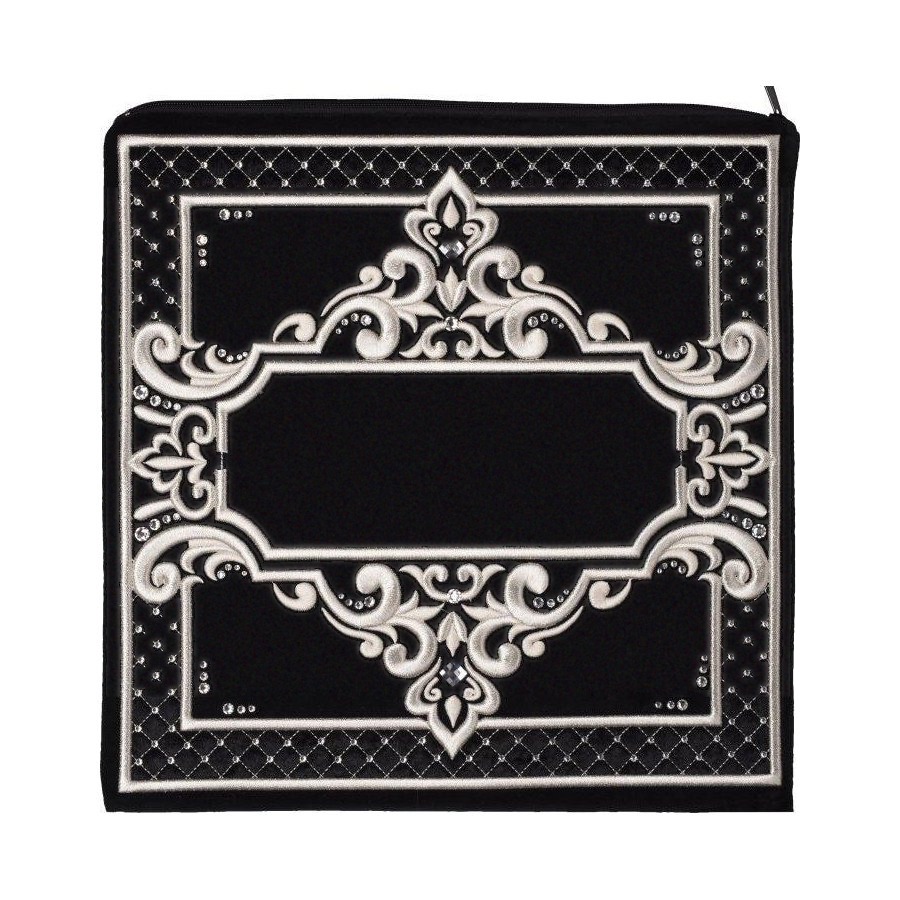 Tallit bag in black velvet, design MC 460
