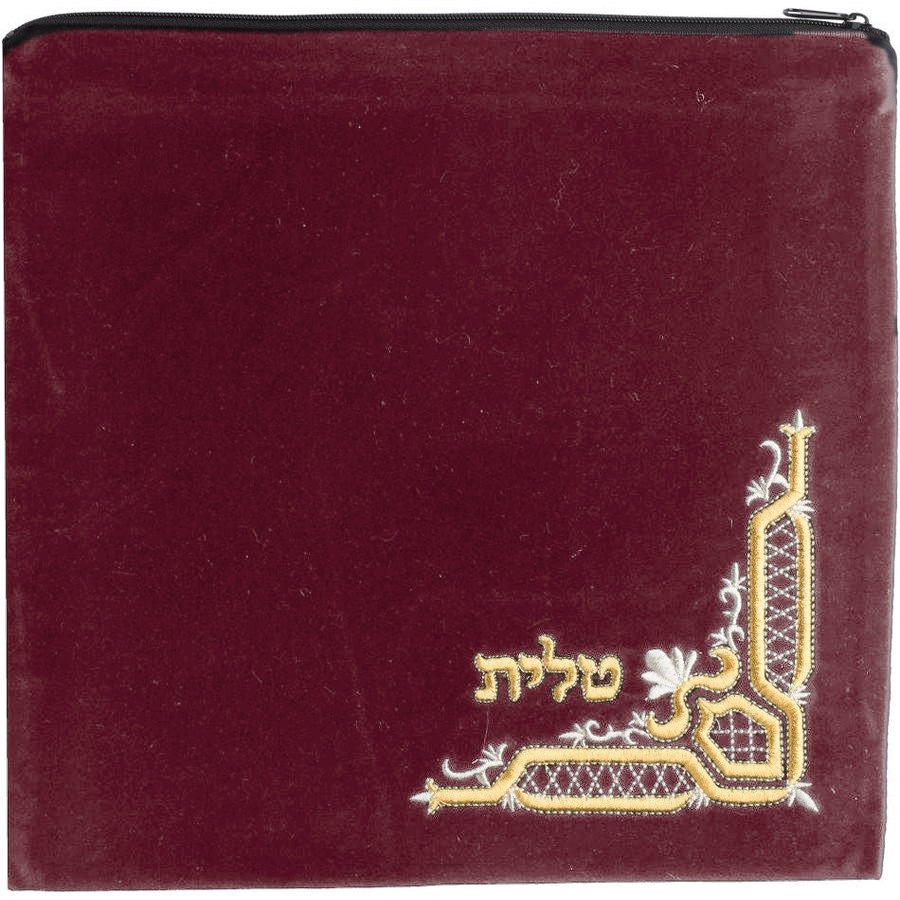 Tallis Bag Design MC 130 - Maroon Velvet