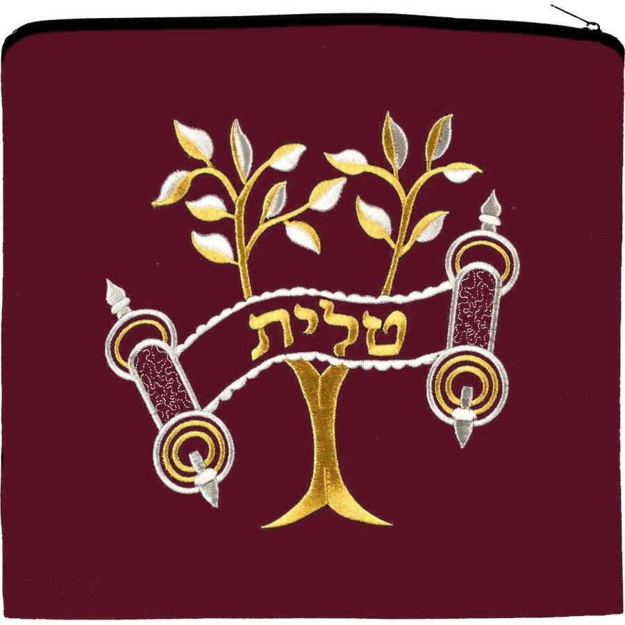 Tallis Bag Design MC 132 - Maroon Velvet