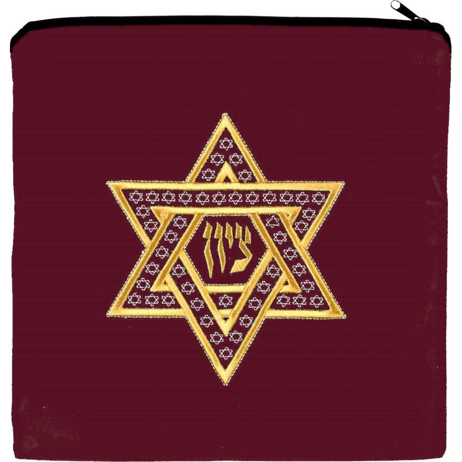 Tallis Bag Design MC 134 - Maroon Velvet