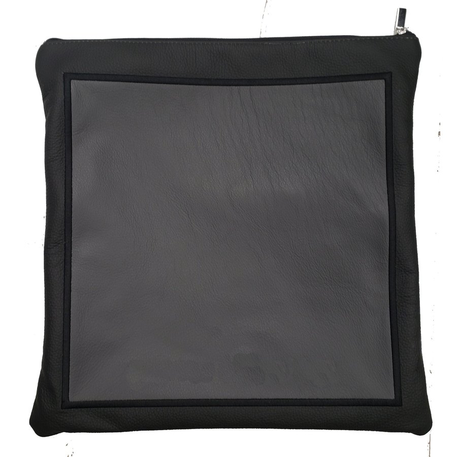 Tallis Bag Design MC 1013 - Black and Grey Leather