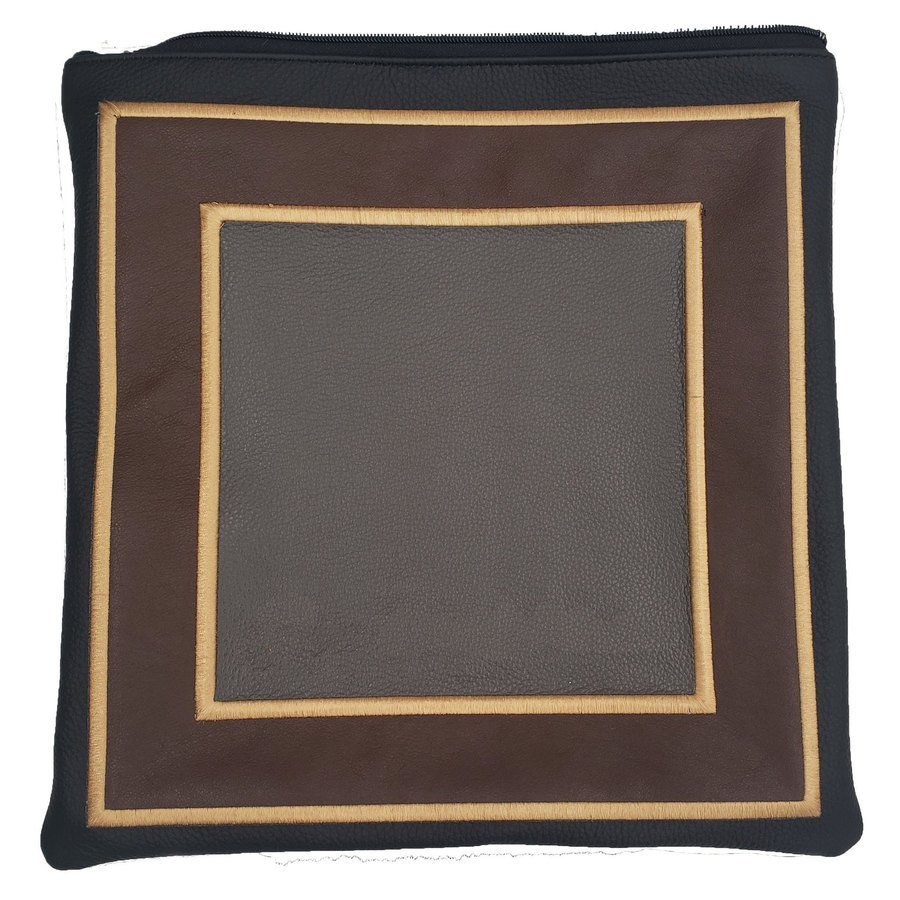 Tallis Bag Design MC 1014 - Black and Brown Leather