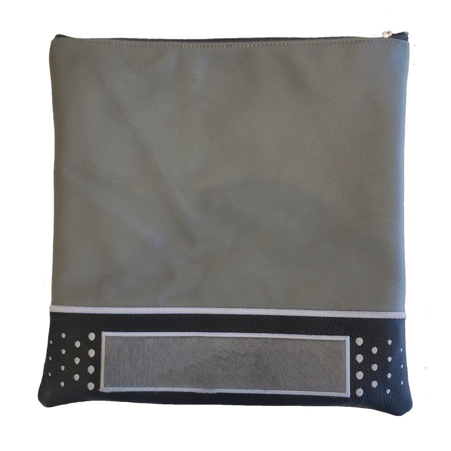 Tallis Bag Design MC 1034 - Grey Leather