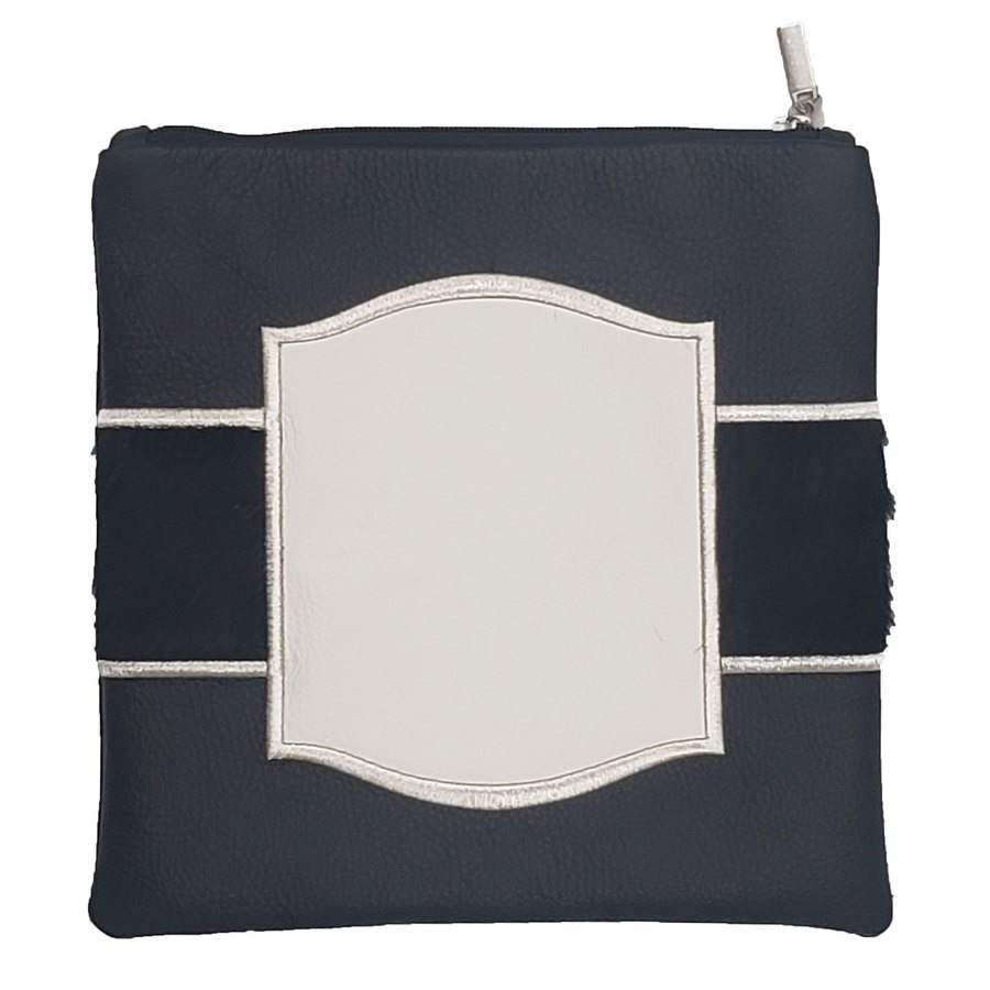 Tallis Bag Design MC 1057 - Black Leather and Black Fur