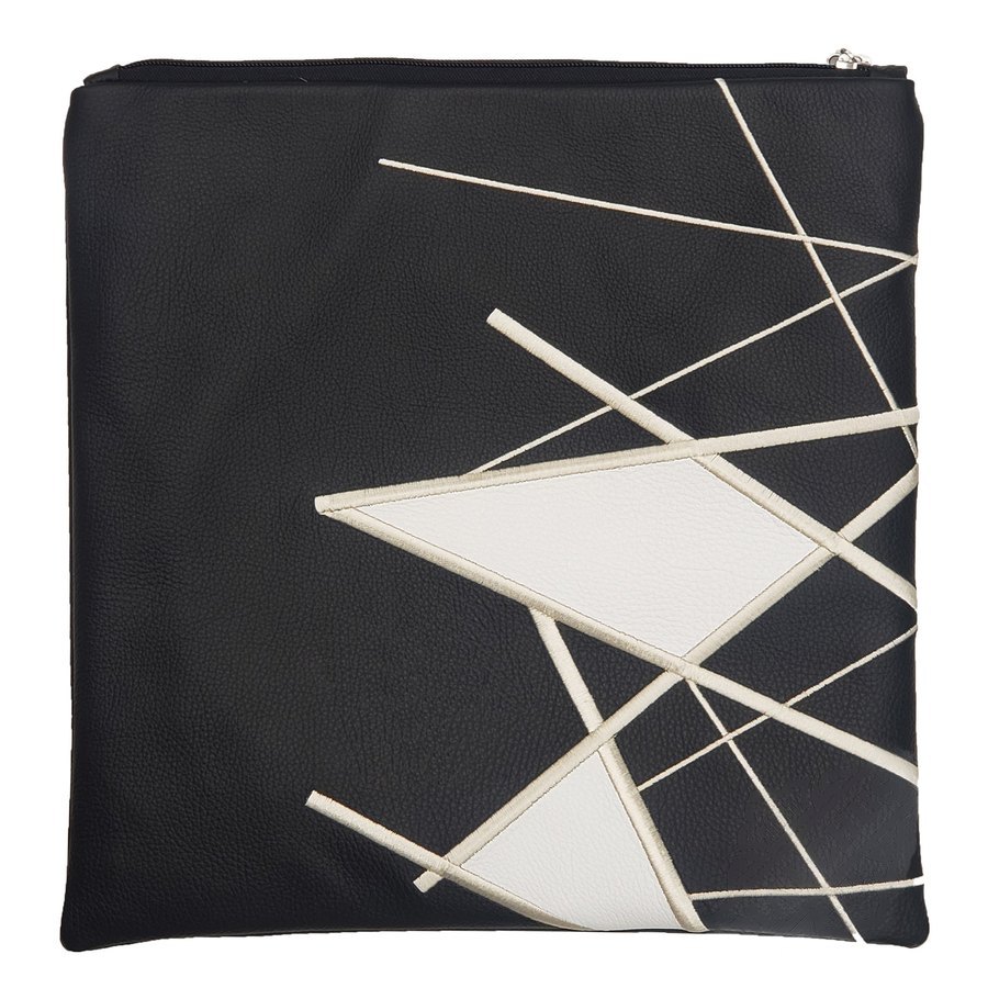 Tallis Bag Design MC 1260 - Black Leather and White Leather