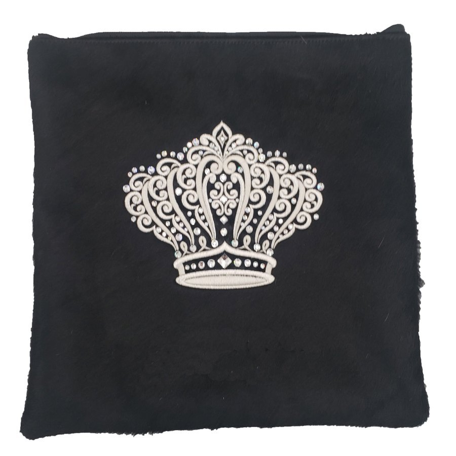 Tallit bag in black fur, design MC 5900
