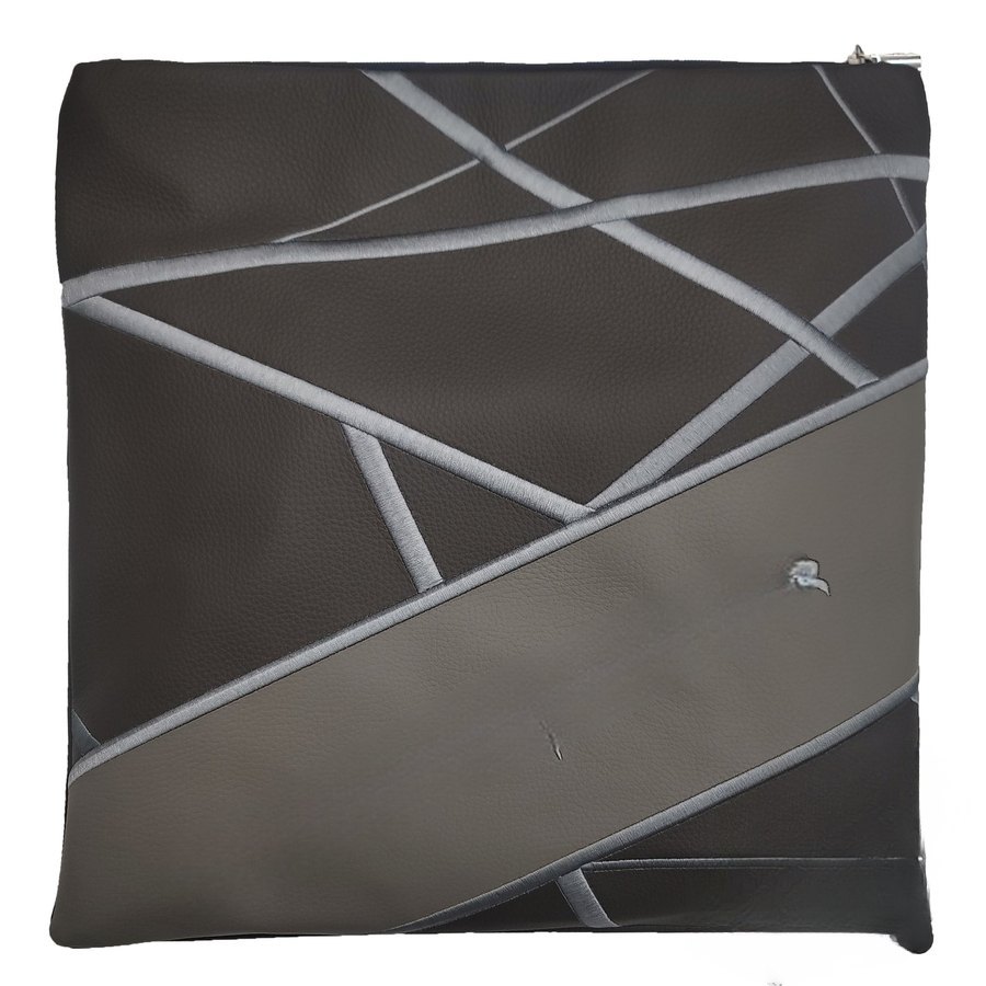 Tallis Bag Design MC 1256 - Grey Leather