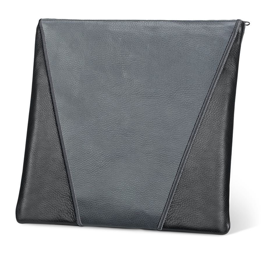 Tallis and Tefillin Bag Design 342- Black and Livid Leather – Livid