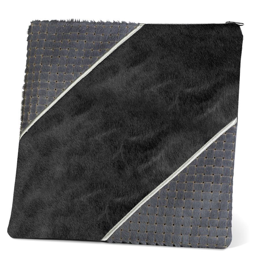 Tallis and Tefillin Bag Design 343-Livid Woven Fur – Black
