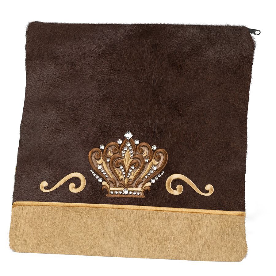 Tallis and Tefillin Bag Design 349- Brown and Camel Fur – Brown