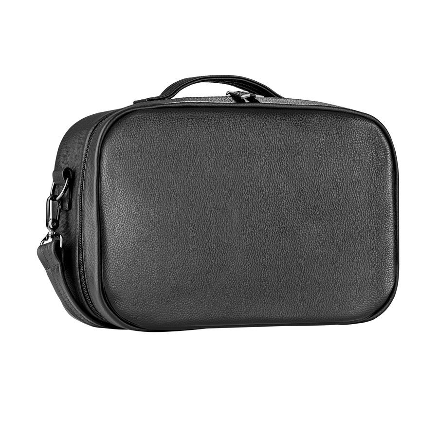 Traveling Tallit Bag Black Leather