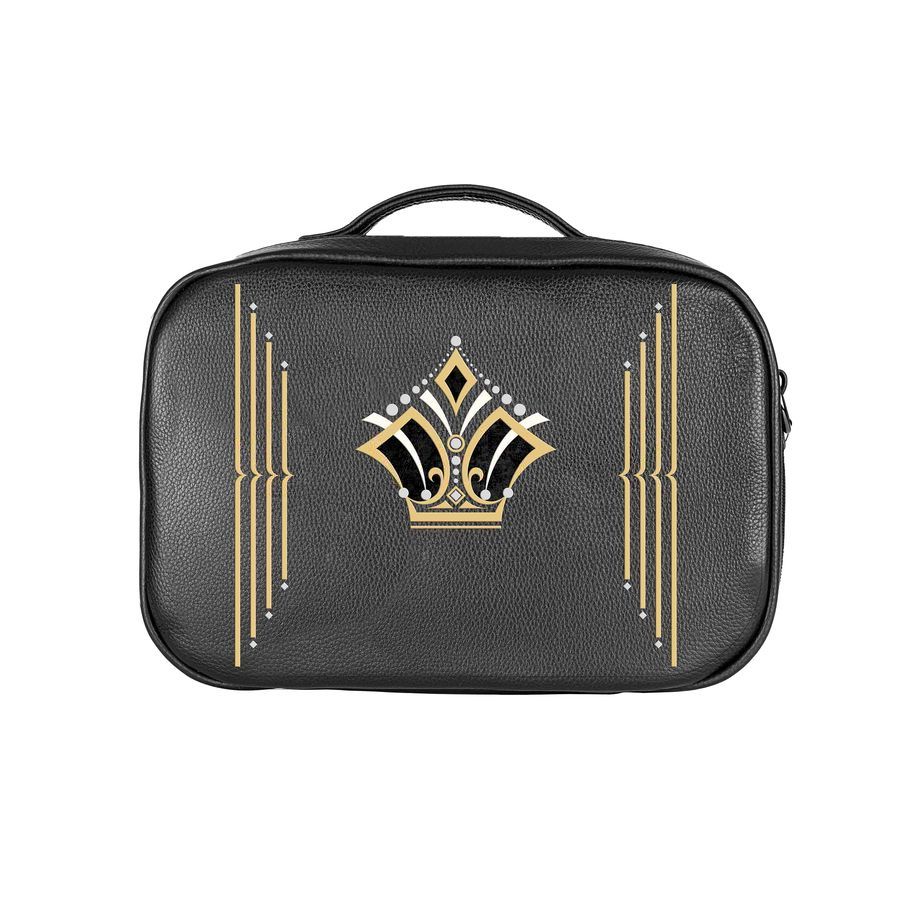 Traveling Tallit Bag Black Leather Design 653 – Black