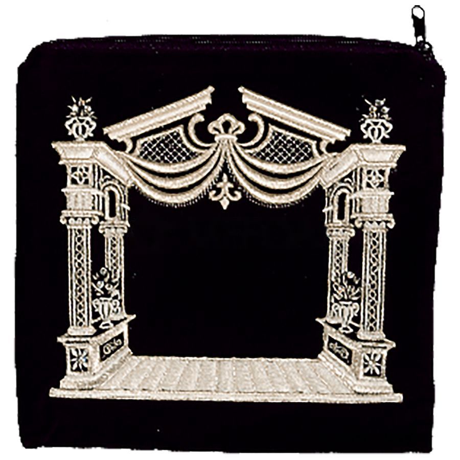 Velvet Tallit and Tefillin Bag Style 175
